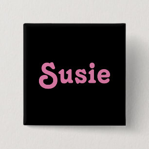 Bóton Quadrado 5.08cm Button Susie