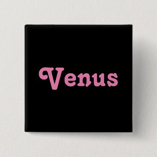 Bóton Quadrado 5.08cm Button Venus