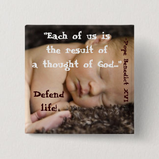 Bóton Quadrado 5.08cm Cada um de nós é o resultado de um pensamento do