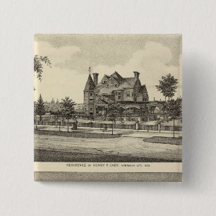 Bóton Quadrado 5.08cm Cady e Kilpatrick, Nebraska