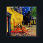 Bóton Quadrado 5.08cm Café Terrace Place du Forum Van Gogh Fine Art<br><div class="desc">Cafe Terrace Place du Forum, Vincent van Gogh, Arles, setembro de 1888. A pintura encontra-se atualmente no Museu Kröller-Müller, em Otterlo, Países Baixos. Vincent Willem van Gogh (30 de março de 1853 - 29 de julho de 1890) era um artista Poste-impressionista neerlandês. Algumas de suas pinturas estão agora entre as...</div>
