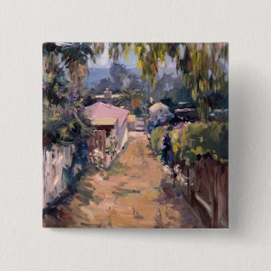 Bóton Quadrado 5.08cm Caminho litoral