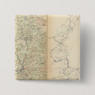 Bóton Quadrado 5.08cm Campanha Atlanta, época segundo