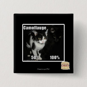 Bóton Quadrado 5.08cm Camuflagem