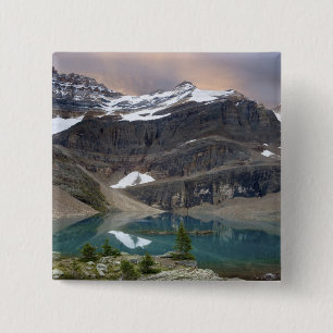 Bóton Quadrado 5.08cm Canadá, Colúmbia Britânica, Parque Nacional Yoho.