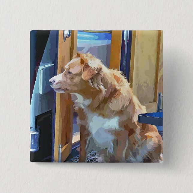 BÓTON QUADRADO 5.08CM CANAIS (Frente)