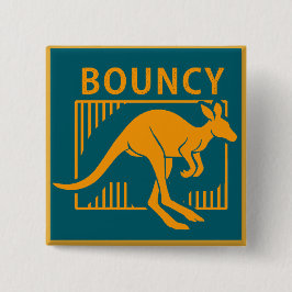 Bóton Quadrado 5.08cm canguru