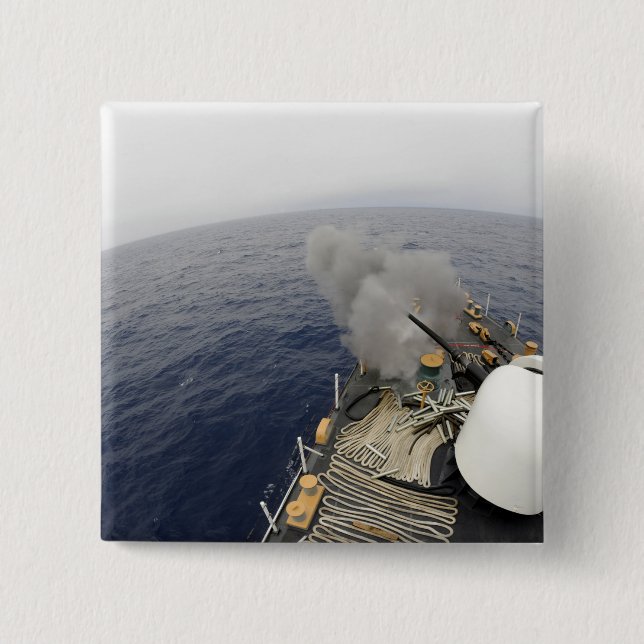 Bóton Quadrado 5.08cm Canhão MK-75 76 mm (Frente)