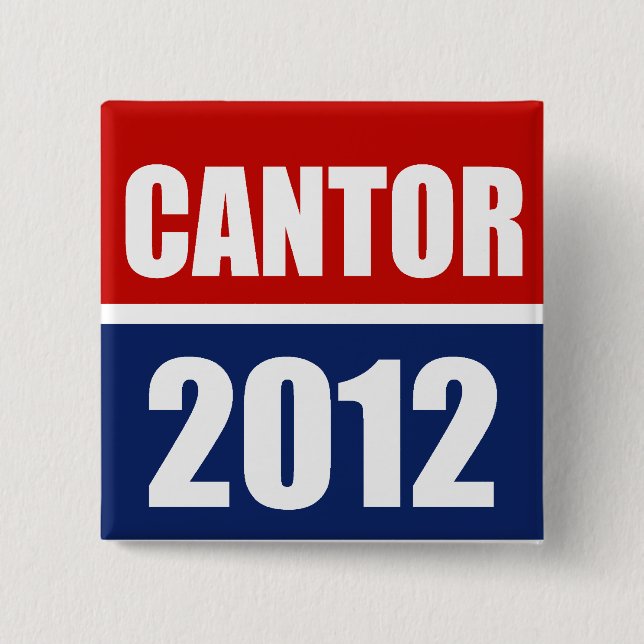 BÓTON QUADRADO 5.08CM CANTOR 2012 DE ERIC (Frente)