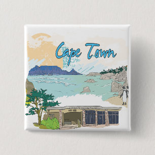 Bóton Quadrado 5.08cm Cape Town