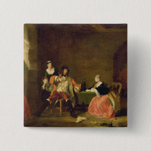 Bóton Quadrado 5.08cm Captain Macheath Corromper por Polly e por Lucy no