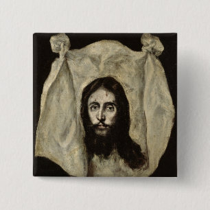 Bóton Quadrado 5.08cm Cara do cristo