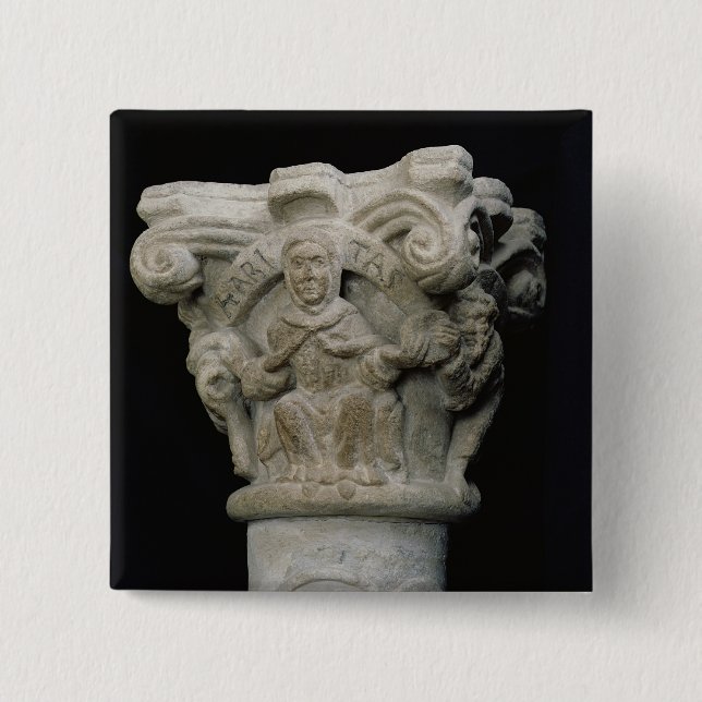 Bóton Quadrado 5.08cm Caridade (Frente)