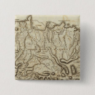 Bóton Quadrado 5.08cm Carte de l'Isle de la Grenade