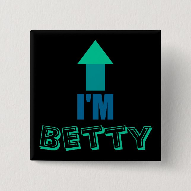 Bóton Quadrado 5.08cm Casais perdidos engraçados (Frente)