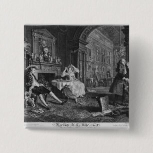 Bóton Quadrado 5.08cm Casamento um modo do la