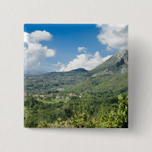 Bóton Quadrado 5.08cm Castelnuovo di Garfagnana, Toscana, Itália - 2