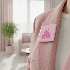 Bóton Quadrado 5.08cm Castle Button