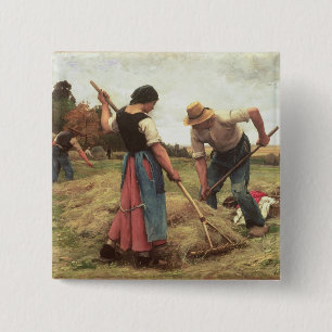 Bóton Quadrado 5.08cm Ceifa, 1880