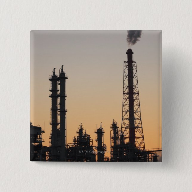 Bóton Quadrado 5.08cm Central Petroquímica (Frente)
