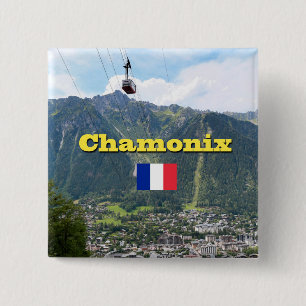 Bóton Quadrado 5.08cm Chamonix - Monte Branco