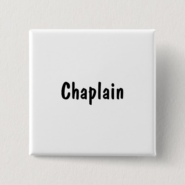 Bóton Quadrado 5.08cm Chaplain (Frente)