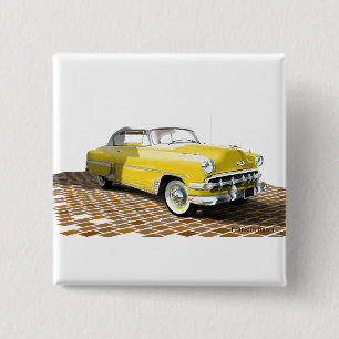 Bóton Quadrado 5.08cm Chevy 1953