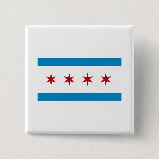 BÓTON QUADRADO 5.08CM CHICAGO (Frente)