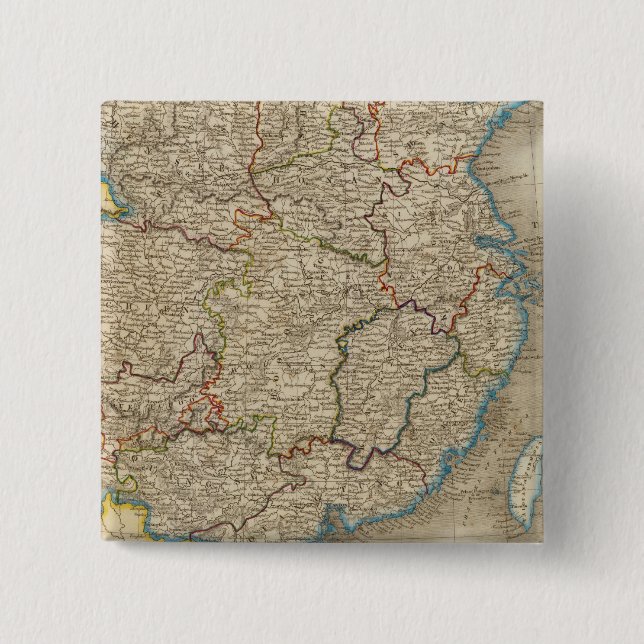 Bóton Quadrado 5.08cm China 12 (Frente)