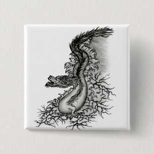 Bóton Quadrado 5.08cm China-Drache