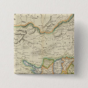 Bóton Quadrado 5.08cm China e Japão