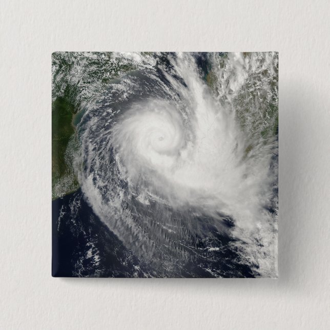 Bóton Quadrado 5.08cm Ciclo tropical Boloetse (Frente)