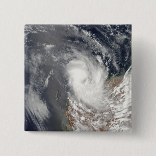 Bóton Quadrado 5.08cm Ciclone Dominic fora da costa de Austra ocidental