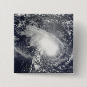 Bóton Quadrado 5.08cm Ciclone tropical Gael que aproxima Madagascar