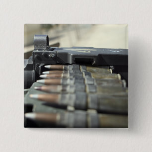 Bóton Quadrado 5.08cm Cinquenta metralhadoras de calibre 5