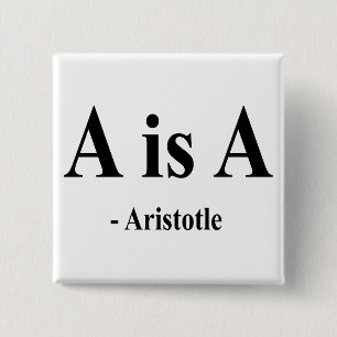 Bóton Quadrado 5.08cm Citações 2a de Aristotle