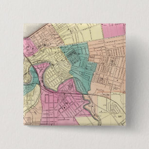 Bóton Quadrado 5.08cm Cleveland, Ohio 2