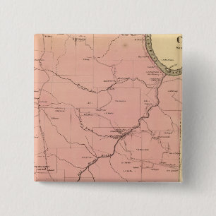 Bóton Quadrado 5.08cm Clinton