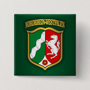 Bóton Quadrado 5.08cm COA de Nordrhein-Westfalen