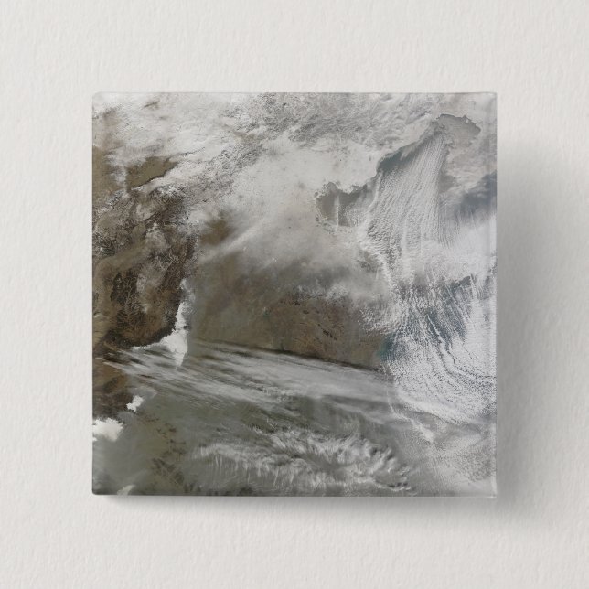 Bóton Quadrado 5.08cm Cobrir de neve circunda Bo Hai (Frente)