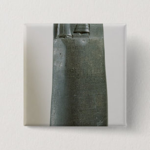 Bóton Quadrado 5.08cm Código de Hammurabi