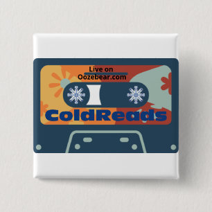 Bóton Quadrado 5.08cm ColdReads: Um microfone aberto da Comédia do Impro