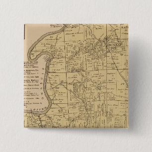 Bóton Quadrado 5.08cm Colerain, Ohio