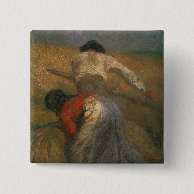 Bóton Quadrado 5.08cm Colheita (Frente)