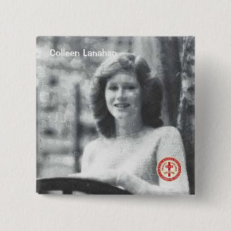 Bóton Quadrado 5.08cm Colleen Lanahan