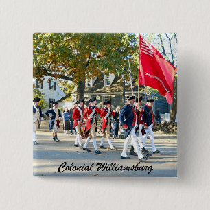 Bóton Quadrado 5.08cm Colonial Williamsburg