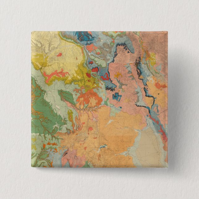 Bóton Quadrado 5.08cm Colorado Composto (Frente)