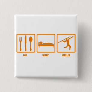 Bóton Quadrado 5.08cm Coma o dardo do sono