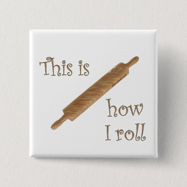 Bóton Quadrado 5.08cm Como eu faço (Frente)