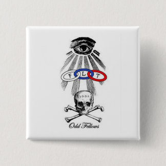 Bóton Quadrado 5.08cm companheiros impares